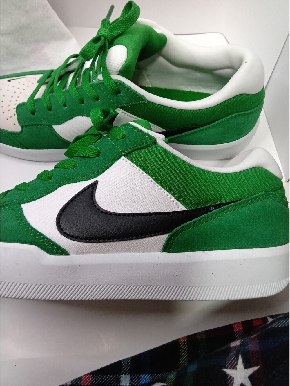 Size 11.5 - Nike Force 58 SB Pine Green Black